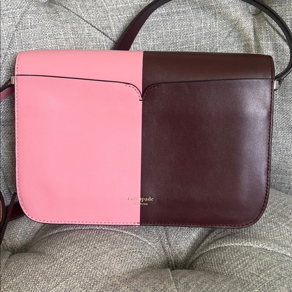 Kate Spade Pink and Brown Women's Bag NWOT - Picture 5 of 12